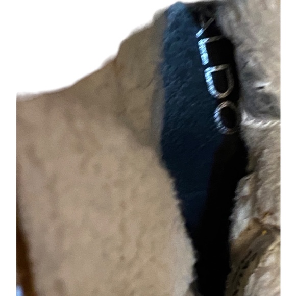 Aldo distressed leather & suede booties Sz 7 - Picture 13 of 16